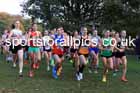 Womens Under-17s 2025 National Cross Country Relays, Berry Hill Park, Mansfield. Photo: David T. Hewitson/Sports for All Pics